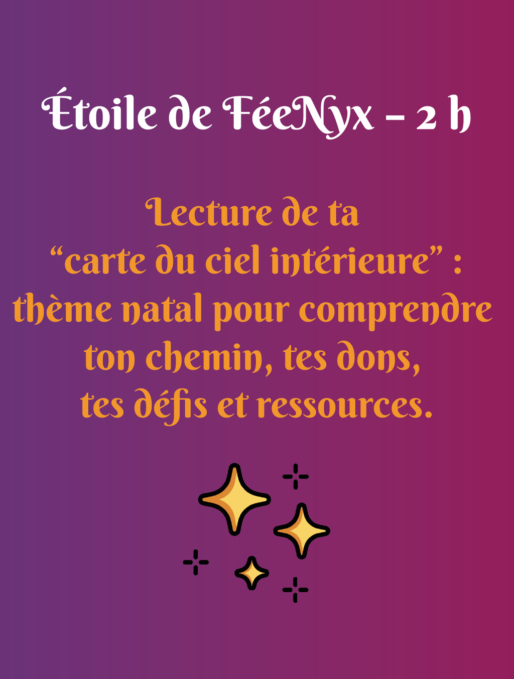 Carte cadeau Guidances de FéeNyx