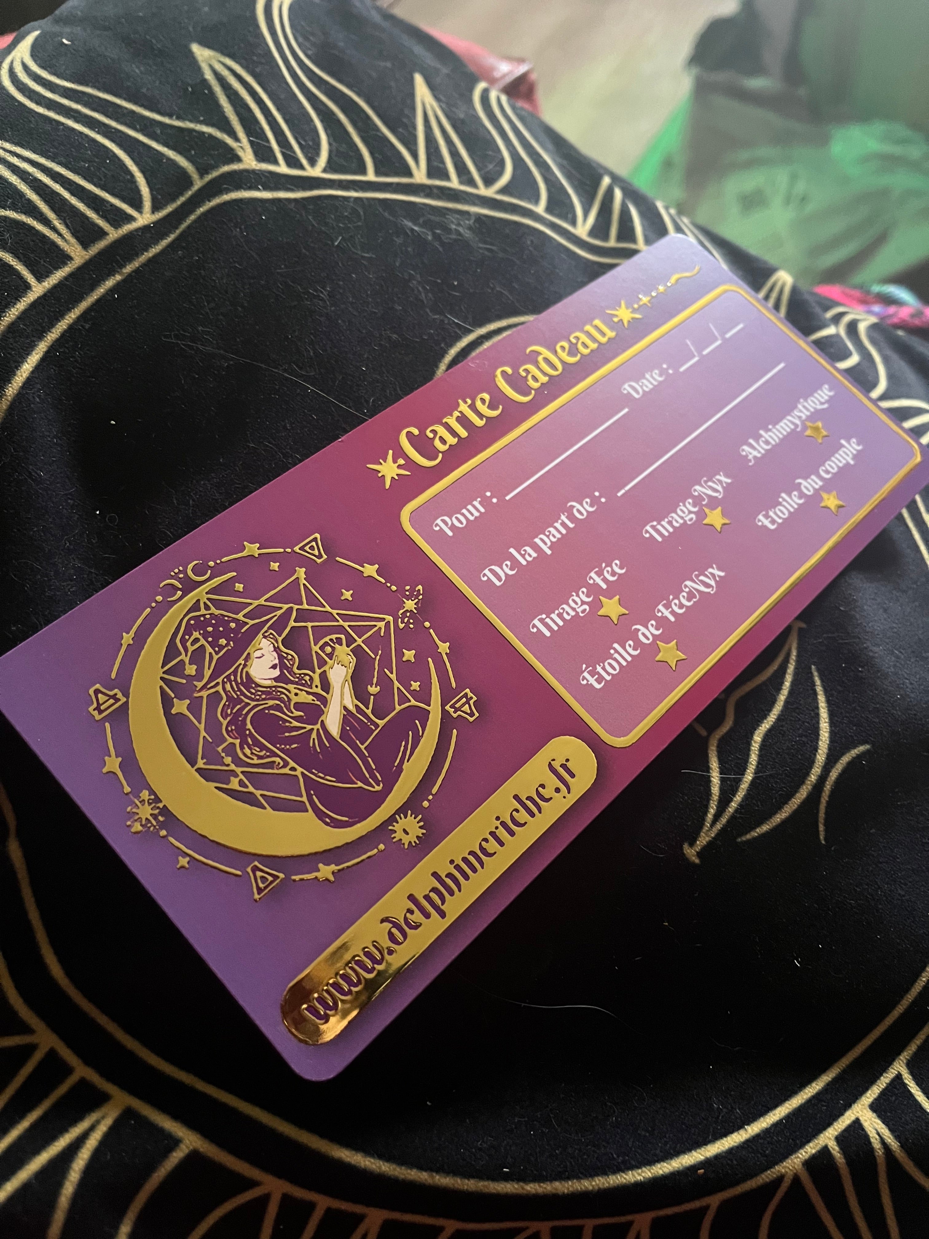 Carte cadeau Guidances de FéeNyx