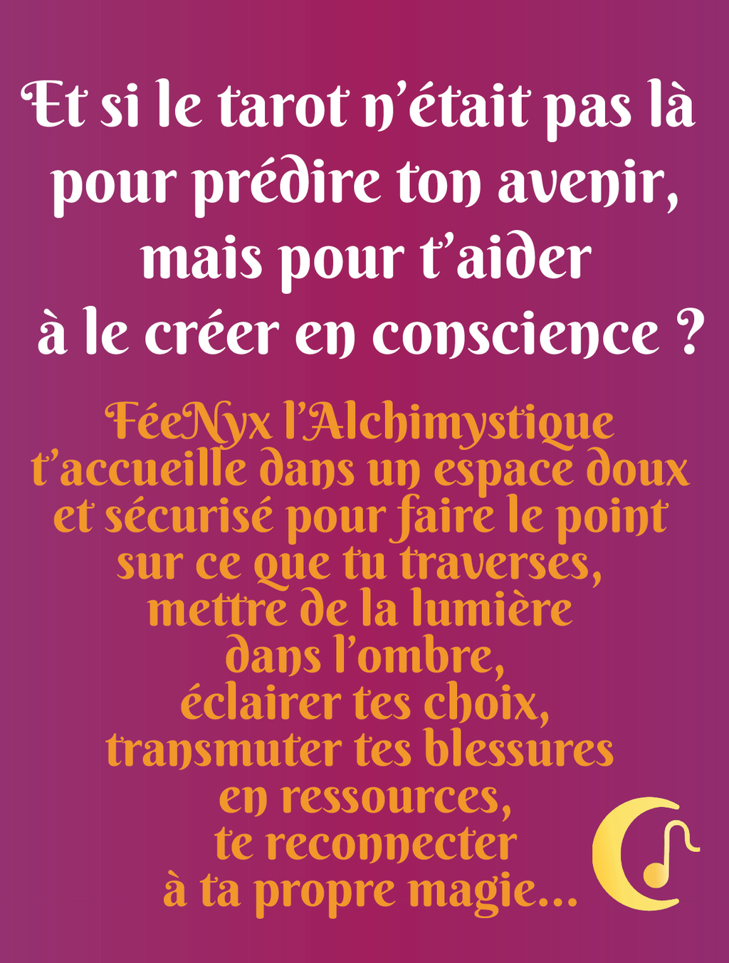 Carte cadeau Guidances de FéeNyx