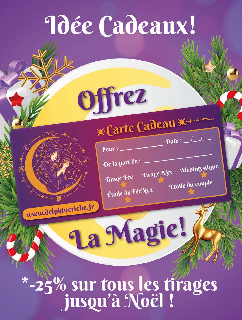 Carte cadeau Guidances de FéeNyx