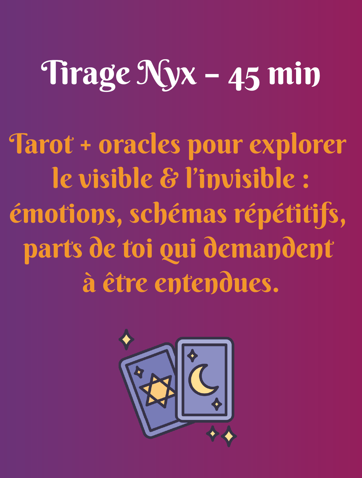 Carte cadeau Guidances de FéeNyx