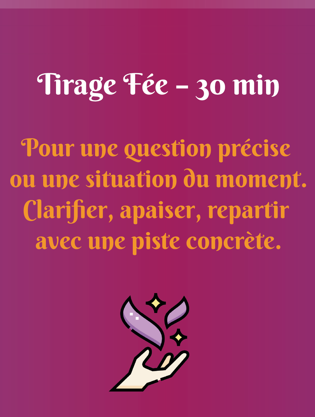 Carte cadeau Guidances de FéeNyx