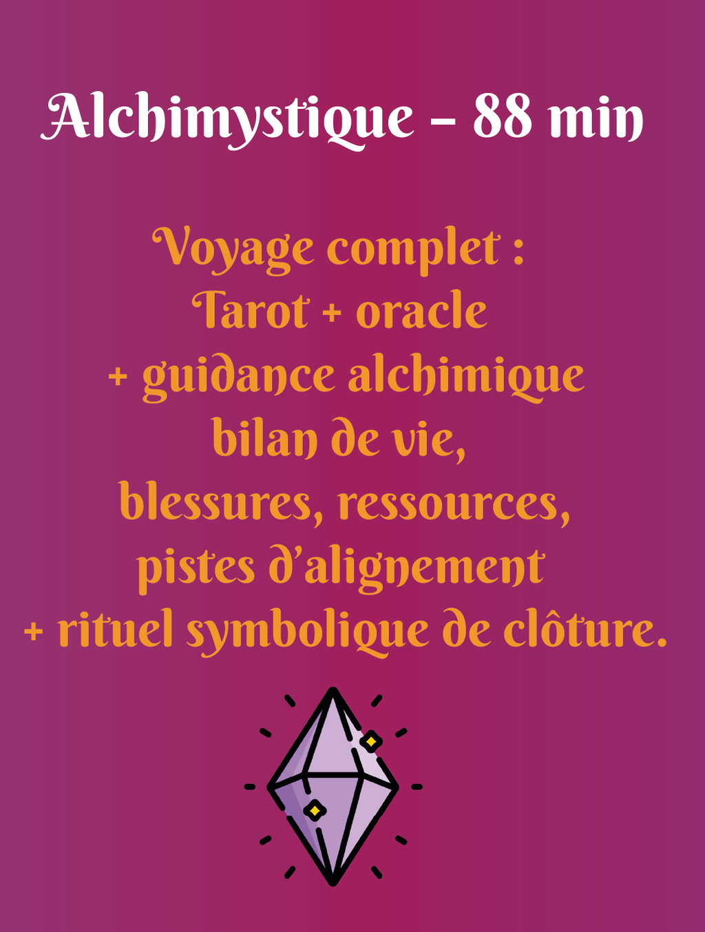 Carte cadeau Guidances de FéeNyx